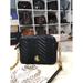 Ralph Lauren Bags | New Rl Peyton Quilted Camera Bag | Color: Black/Gold | Size: Os