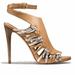 Coach Shoes | Coach Jody High Heel Sandals | Color: Cream/Tan | Size: 8.5