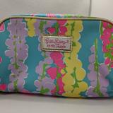 Lilly Pulitzer Bags | Lilly Pulitzer For Estee Lauder Cosmetics Bag | Color: Pink/Purple | Size: Os