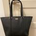Kate Spade Bags | Kate Spade Tote Bag Black With Gold Metal Fittings | Color: Black/Gold | Size: Os