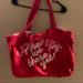 Pink Victoria's Secret Bags | Canvas Beach Tote Victoria Secret Pink | Color: Red | Size: Os