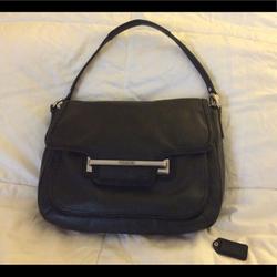 Coach Bags | Coach Taylor K1394 Leather Shoulder Bag | Color: Black | Size: 11.5l X 9”H X 3”D. Handle Shoulder Drop 8”