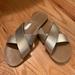 J. Crew Shoes | Jcrew Gold Sandal | Color: Gold | Size: 8