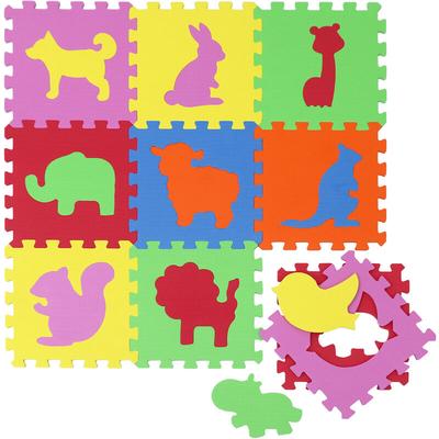 Baby Puzzlematte Kinder Spielmatte EVA Krabbelmatte Spielteppich Babymatte Zoo