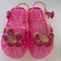 Disney Shoes | Disney Princess Girls Jelly Sandals Size 7/8 | Color: Pink | Size: 7bb