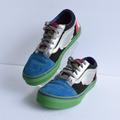 Vans Shoes | * Vans X Marvel Old Skool Avengers Kids Skate Shoe | Color: Blue/Silver | Size: 3b