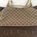Gucci Bags | Gucci Beige/Ebony Canvas Tote Bag | Color: Tan | Size: 12 X 3 X 11”
