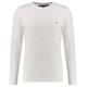 Tommy Hilfiger Herren Longsleeve aus Stretch-Jersey Extra Slim Fit, weiß, Gr. XXXL