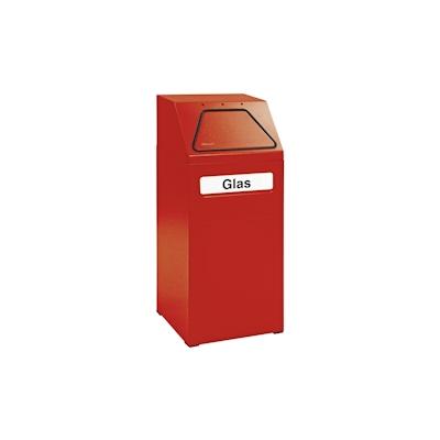 Abfalltrennung 65, RAL 3000/3000, verz. Innenbehälter, 65 Liter Image