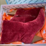 Anthropologie Shoes | Bnib Above Ankle Boots Frm Anthropologie Sz 6.5 | Color: Red | Size: 6.5