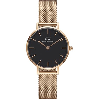 Daniel Wellington - Petite Melrose Schwarz Damenuhren Schwarz Damen