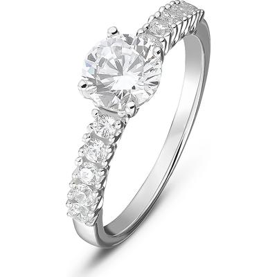 FAVS - Damenring 925er Silber Ringe 1 ct Image