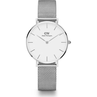 Daniel Wellington - Petite Sterling Silber Damenuhren 1 ct Schwarz Damen (151.49 € / 1 ct)