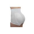 Plus Size Women's High Waist Padded Panty by Rago in White (Size S)