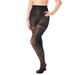 Plus Size Women's 2-Pack Control Top Tights by Comfort Choice in Black (Size G/H)