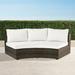 Pasadena II Modular Sofa in Bronze Finish - Rain Sailcloth Salt, Standard - Frontgate