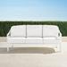 Avery Sofa with Cushions in White Finish - Rain Sailcloth Sailor - Frontgate