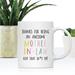 Koyal Wholesale Funny Coffee Mug Ceramic in Brown/White | 3.8 H in | Wayfair APP96543