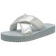 flip*flop Plateau Chic Damen Sandalen, Grau (lt grey/silver 0350), 40 EU