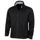 Calvin Klein Mens Collar Detail Waterproof Jacket - Black/Black - XL