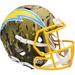 Los Angeles Chargers Riddell Camo Alternate Revolution Speed Display Full-Size Replica Football Helmet