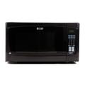 Commercial Chef CommercialChef 21.7" 1.6 cu ft. 1000 - Watt Countertop Microwave, Stainless Steel in Black | 12.3 H x 21.7 W x 18.6 D in | Wayfair