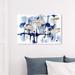 Art Remedy Abstract Acoustic Session - Painting Print Canvas in Blue | 16 H x 24 W x 1.5 D in | Wayfair 35386_24x16_CANV_XHD