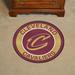 FANMATS NBA Los Angeles Lakers Roundel 27 in. x 27 in. Non-Slip Indoor Only Mat Synthetics | Wayfair 18831