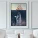 Art Remedy Nautical & Coastal The Humpback & The Boat, Coastal Blue by Oliver Gal - Graphic Art Print on Canvas in White/Brown | Wayfair