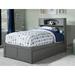 Viv + Rae™ Lampley Platform Bed w/ Trundle & Bookcase Wood in Gray | 47.25 H x 57.5 W in | Wayfair FC3B883AFE964E08817E81D91827E82E