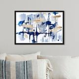 Art Remedy Abstract Acoustic Session - Painting Print Canvas in Blue | 16 H x 24 W x 1.5 D in | Wayfair 35386_24x16_CANV_BFL