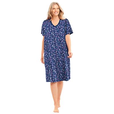 Plus Size Women's Print Sleepshirt by Dreams & Co....