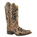 Corral A3648 - Womens 6 Brown Boot W