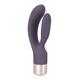 You2Toys Elegant Vibrator Double Vibe - ergonomischer Rabbit-Vibrator für Frauen und Paare, Klitoris-Reizarm, 10 Vibrationsmodi, lila/ rosegold