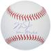 Mike Trout Los Angeles Angels Autographed Baseball with "WAR Machine" Inscription