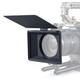 Tilta Mini Matte Box Camera Lens Hood 4x5.65" Filter Frame for Mirrorless DSLR Cameras, with 67mm/72mm/77mm/82mm Lens Adapter Ring 15mm Rod Support Holder Lightweight MB-T15