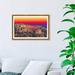 Art Remedy Nature & Landscape Los Angeles Retro Hollywood Hills Mountains - Graphic Art Print Canvas in White | 24 H x 36 W x 1.5 D in | Wayfair
