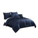 Everly Quinn Comforter Set Microfiber/Jersey Knit/T-Shirt Cotton in Blue | King Comforter + 9 Additional Pieces | Wayfair