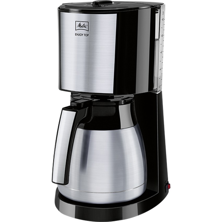 Melitta Enjoy TopTherm Schwarz Kaffeemaschine - AromaSelector, Tassenskalierung Image