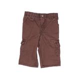 Old Navy Cargo Pants - Elastic: Brown Bottoms - Size 6-12 Month