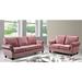 Willa Arlo™ Interiors 2 Piece Velvet Standard Foam Living Room Set Velvet | 37.4 H x 85.04 W x 33.9 D in | Wayfair Living Room Sets