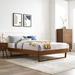 Latitude Run® Billie Wood Platform Bed Frame by Modway Wood in Brown | 15 H x 79.5 W x 82.5 D in | Wayfair E994452B59494D8FAEDDD4E9F388DBDA