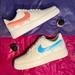 Nike Shoes | Custom Nike Air Force 1 Shoes | Color: Blue/Pink | Size: Various