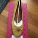 Tory Burch Shoes | Nib Tory Burch Tory Charm Ballet Flat. | Color: Gold/Yellow | Size: 8.5