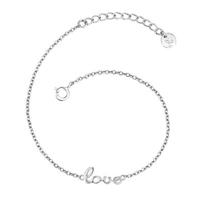 Glanzstücke München - Armband love Sterling Silber in Silber Armbänder & Armreife 1 ct Damen