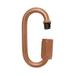 RCH Supply Company Stainless Steel Chain Break Steel in Brown | 1.38 H x 0.75 W x 0.14 D in | Wayfair QL-SS35-CO-2