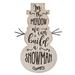 The Holiday Aisle® Snowman Hanging Figurine Ornament Wood in Black/Brown/White | 6 H x 4 W x 4 D in | Wayfair 3577456501F94F40B1B97F808A84AB01