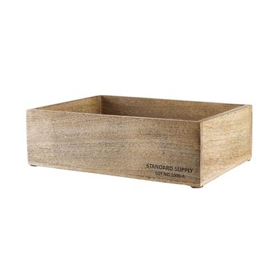 BUTLERS - STANDARD SUPPLY Holzkasten rechteckig L 32 x B 24cm Körbe & Aufbewahrung 1 ct