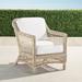 Hampton Lounge Chair in Ivory Finish - Resort Stripe Melon - Frontgate