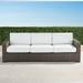 Palermo Sofa with Cushions in Bronze Finish - Rain Resort Stripe Dove, Standard Cushion - Frontgate